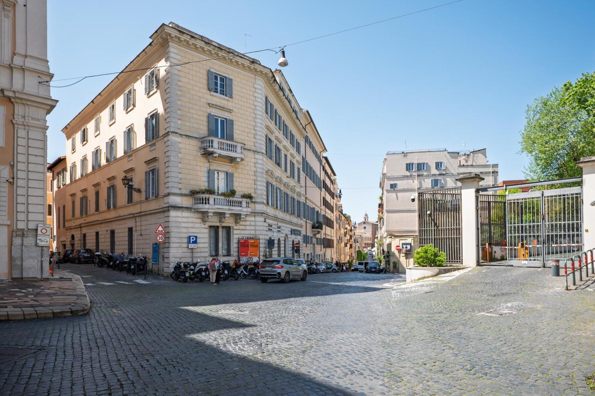 La Casa Sul Cortile Vila Roma Exterior foto