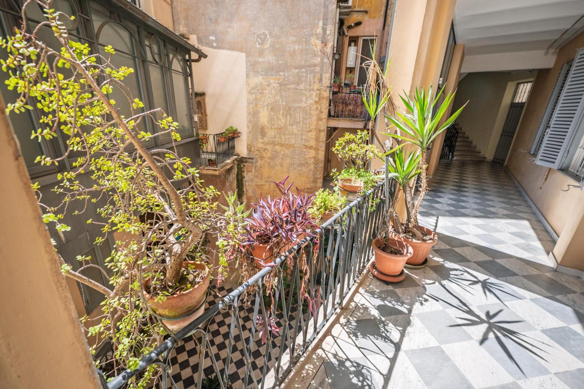 La Casa Sul Cortile Vila Roma Exterior foto